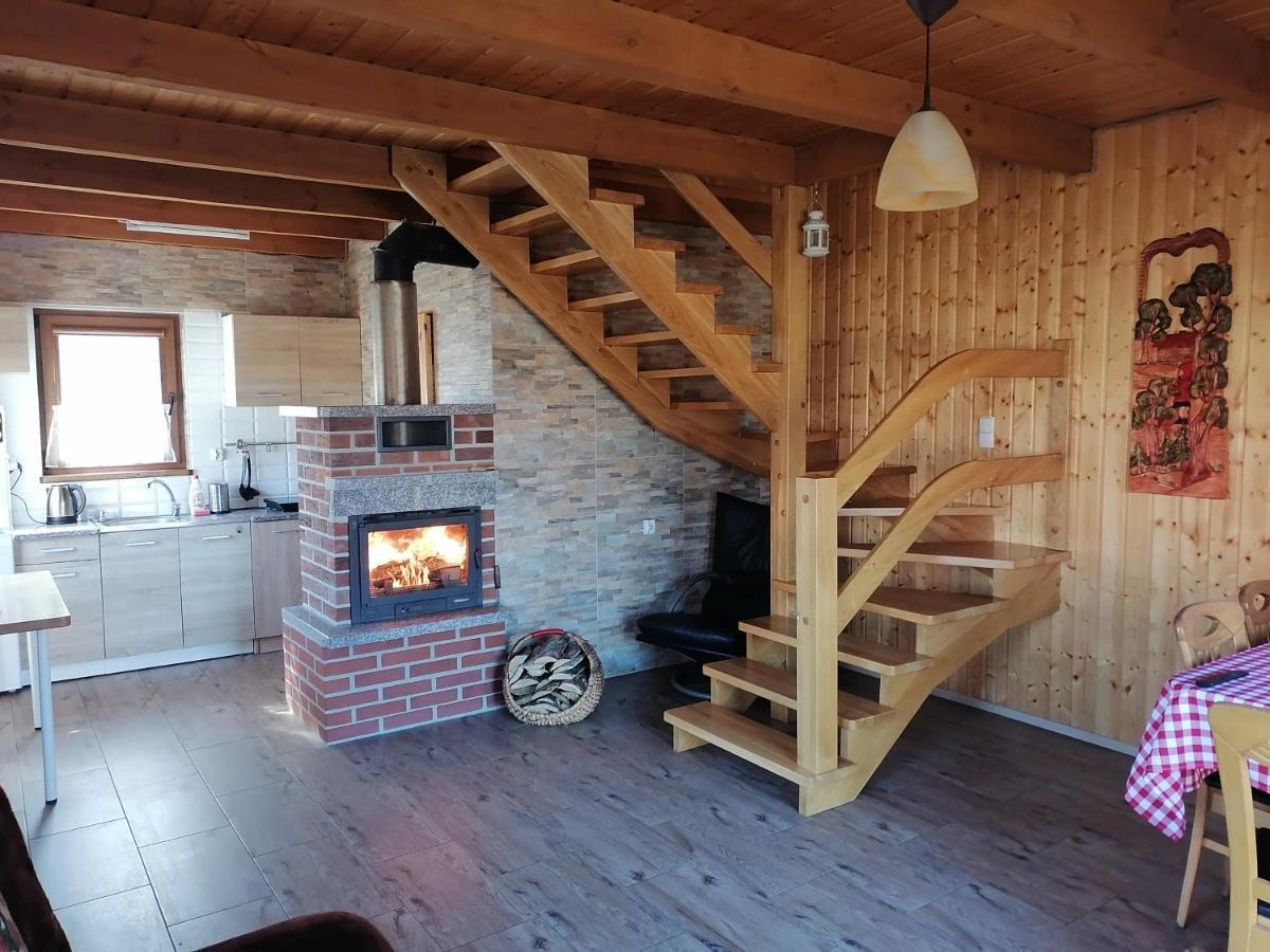 Domek Czerwony Kapturek Villa Plocice Dış mekan fotoğraf